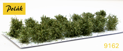 Low bushes - fine leaves - Green willow 14pcs