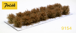 Low bushes - micro leaves - Dry oak 14pcs