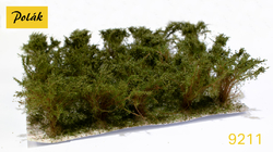 High bushes - fine leaves - green savannah 15pcs