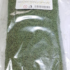 9052 Naturex micro leaves - Willow green 40x18 cm